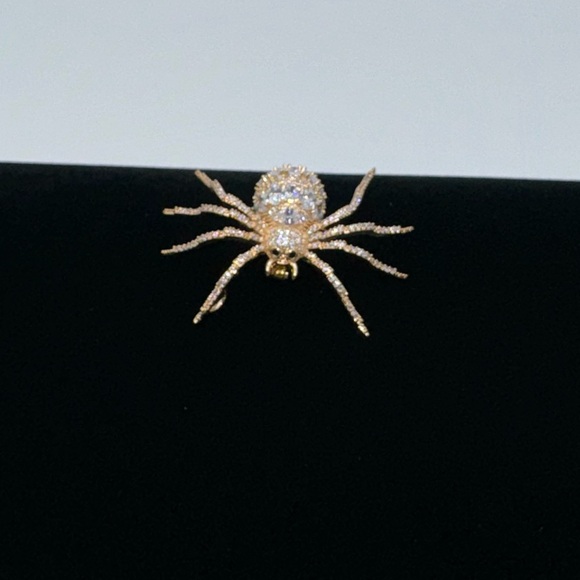 10ct Spider Brooch - Picture 9 of 10
